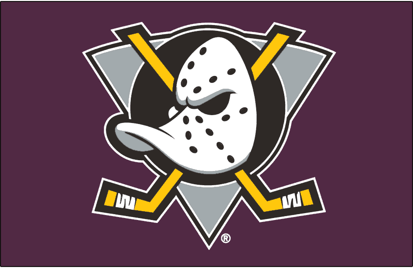 Mighty Ducks of Anaheim 1999-2006 Jersey Logo fabric transfer